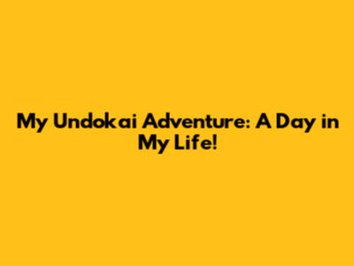 My Undokai Adventure: A Day in My Life!