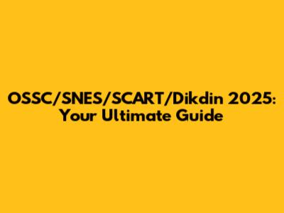 OSSC/SNES/SCART/Dikdin 2025: Your Ultimate Guide