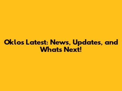 Oklo's Latest: News, Updates, and What's Next!